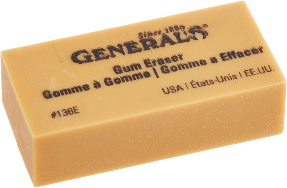 General Pencil 136EBP Artist Gum Eraser- (2 Pack) - Image 2