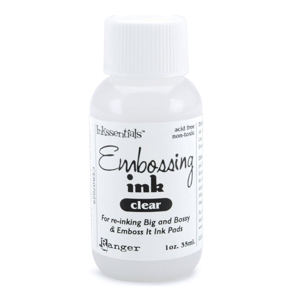 15-2.jpg Ranger Inkssentials Embossing Ink Refill, Clear, 1 oz. - Image 1
