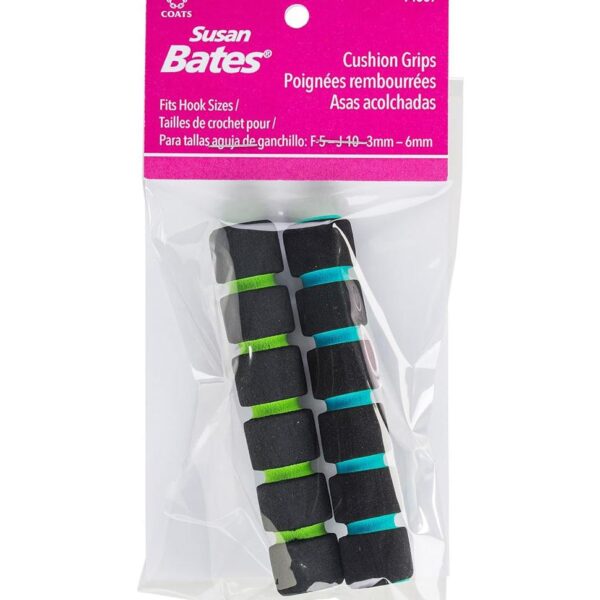 Susan Bates Crochet Hook Cushion Grips 3.75""-2/Pkg