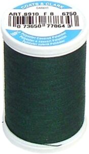 Coats Thread & Zippers S910-6750 Dual Duty XP General Purpose Thread, 250-Yard, Hunter Green - Image 3