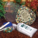 Midwest Products Milestones Decorative Mosaic Leaf Stepping Stone Kit for Flower Beds, Gardens, and Walkways - 901-11455 - Image 3