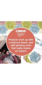 Caron Simply Soft Solids Yarn (4) Medium Gauge 100% Acrylic - 6 oz - Dark Sage - Machine Wash & Dry - Image 5