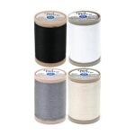 4-PACK - Coats & Clark - Dual Duty XP Heavy Weight Thread - 4 Color Value Pack - (Black+White+Slate+Natural) 125yds Each