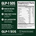 GLP-1 SOS™ Digestive Support for Ozempic Wegovy Mounjaro Zepbound Users – Constipation, Sulfur Burps, Bloating, Fatigue – Magnesium, Ginger, 19-Strain Probiotic, B12 – Physician-Formulated – 60 Caps - Image 7