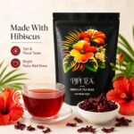 Pipi Hibiscus Tea,Pipi Tea Hibiscus Tea Bags Organic,100% Natural Organic Hibiscus Tea Bags,Natural Sweet & Sour Flavor,Caffeine-Free,30 Bags - Image 2