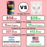 Female-Optimized Beef Organ Superfood | Made In The USA, With USA Beef | Beef Ovary, Uterus, Liver, Heart & 6 More | 100% Grass Fed & Finished, Pasture Raised Cattle | 3rd Party Tested - Image 2