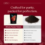 PiPi Tea Organic Hibiscus Tea Bags – Caffeine Free Herbal Tea Rich in Antioxidants, Non-GMO & Vegan, Sourced from Premium Hibiscus Flowers for Daily Wellness & Heart Health Support, 60g - Image 7