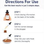 Pet Advanced Cat Probiotic Drops – Digestive Support for Cats with Diarrhea, Vomiting & General Health – 1 oz Liquid Supplement - Image 2