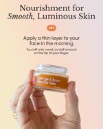 FRØYA Organics Anti-Age & Insane Glow Day Balm for Face (1.0 fl oz) | Moisturizing Beeswax Balm to Visibly Reduce Wrinkles, Even Skin Tone, and Boost Collagen, With Rosehip & Sea Buckthorn - Image 3