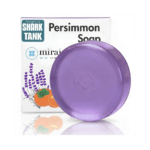 Mirai Clinical Persimmon Soap for Old People Smell, Nonenal® Odor Solution | Japanese Persimmon Soap with Lavender Scent, Green Tea Extract, Deodorizing Bar for Men and Women, Gentle for All Skin Types