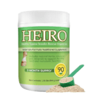 HEIRO Healthy Equine Nutritional Supplement for Horses, Herbal Blend with Magnesium and Vitamin E, Daily Metabolic Support Formula, Feed Powder, 90 Servings