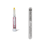 Beauty Secrets Drip & Clog Proof Nail Glue (1 Pack) Bundled with Zebra Cushion Nail File Medium Coarse 180/100 Grit by Beauty Secrets