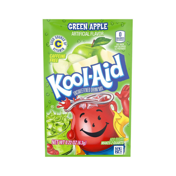 Doofie Deals Kool-Aid Drink Mix - (Green Apple)